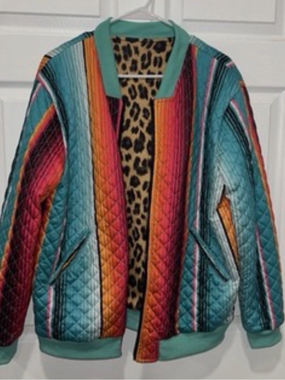 Crazy Train Reversible Bomber Jacket